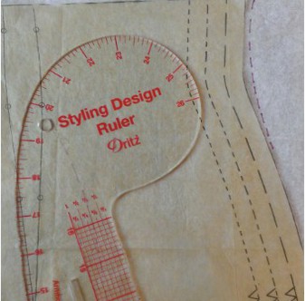 Adding ease to waist of skirt pattern