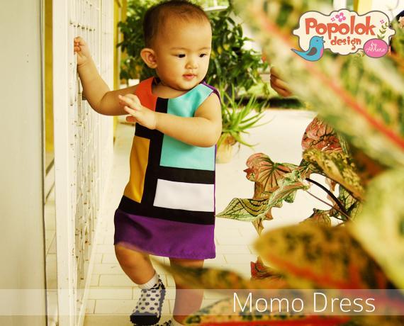 Little Baby in Momo Dress