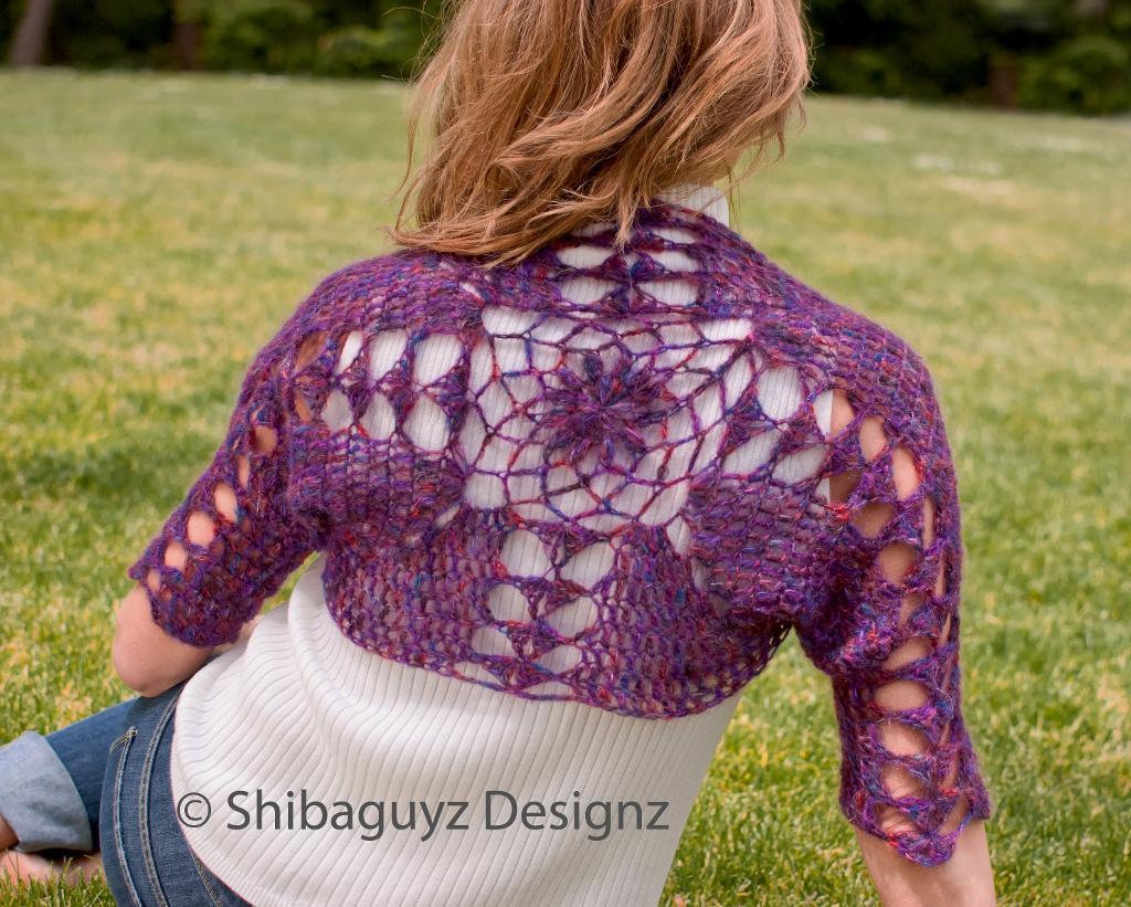 Shrug Shaped as a Chrysanthemum, Member Project on Bluprint 