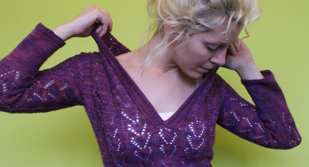 Chambourcin Fitted Sweater, Pattern on Bluprint 