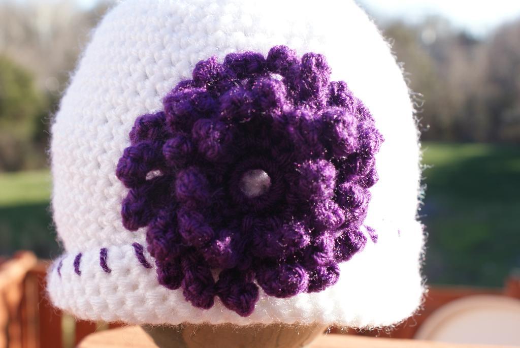 Chrysanthemum Crochet Hat on Bluprint 