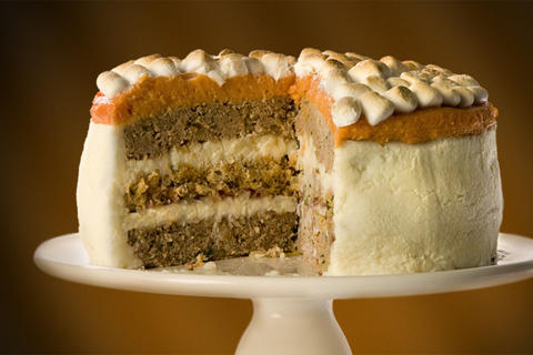 Thanksgiving Leftovers Cake, on Bluprint