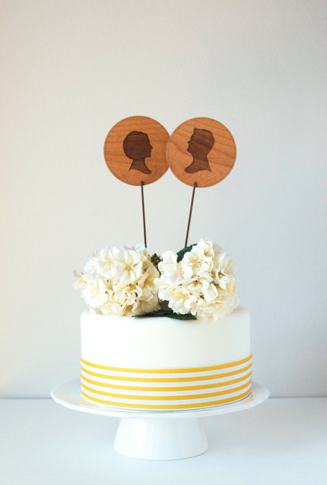 Silhouette Cake Topper, on Craftsy