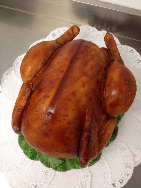 Turkey-Shaped Cake, a Bluprint Member Project 