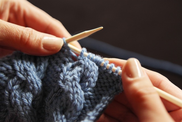 Knitting a Garment - The Health Benefits of Knitting