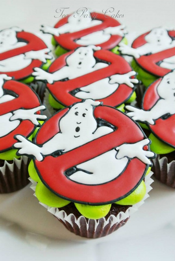 Ghost Buster 80s Cupcake Toppers, on Craftsy 