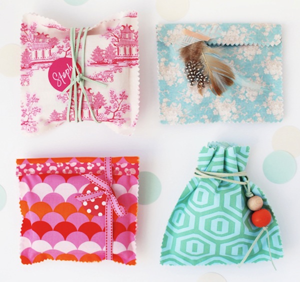 Small Fabric Gift Bags