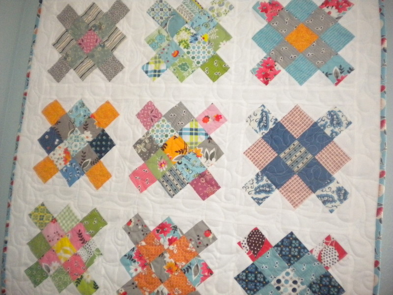 Granny Square Charm Pack Quilt on Craftsy 