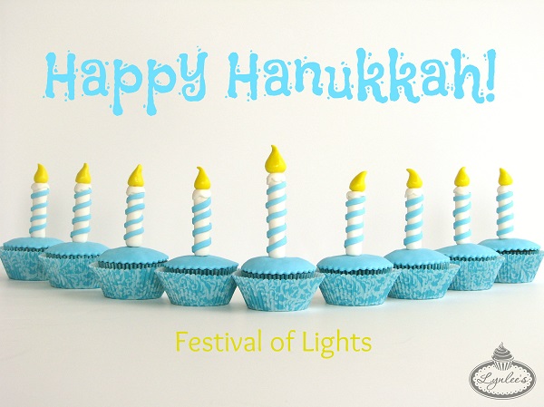 Hanukkah Cupcakes - Tutorial on Craftsy.com