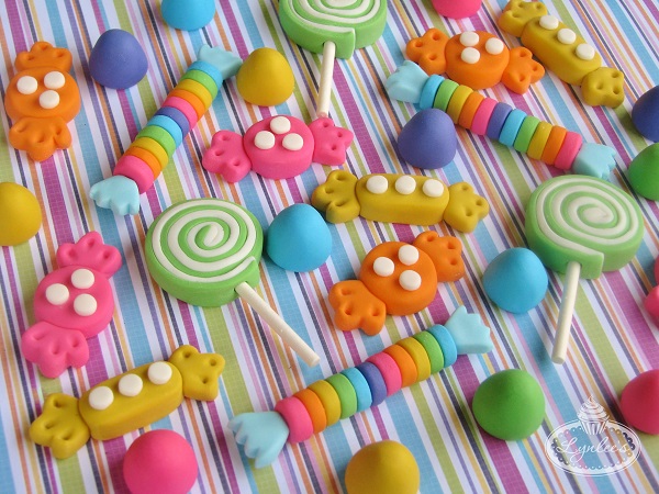 Colorful Fondant Candy 