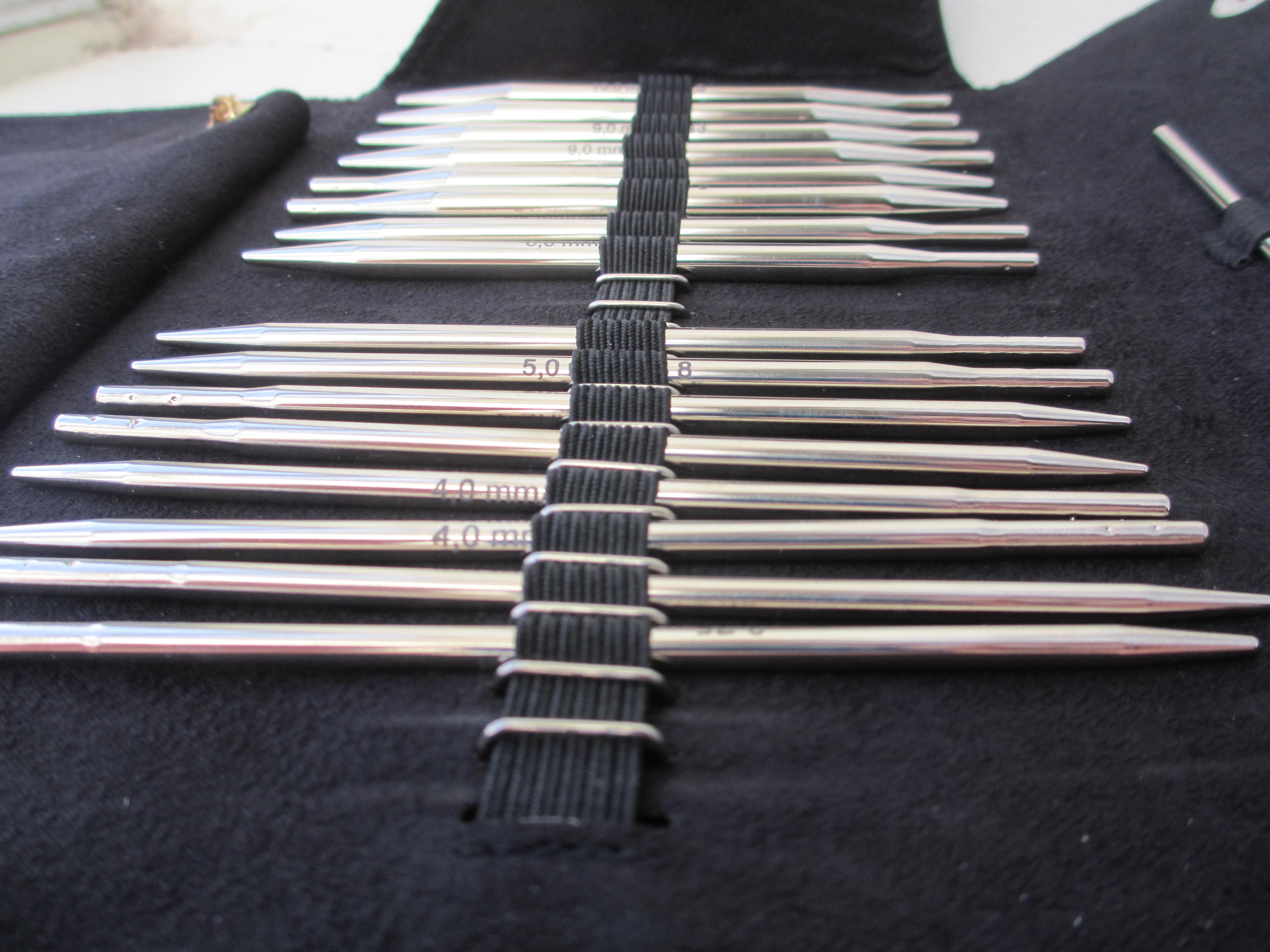 Metal Interchangeable Knitting Needles
