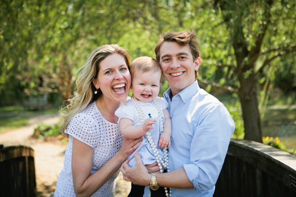 Young Family with Baby - Photographing Children