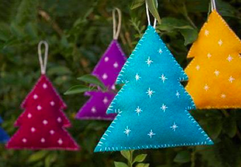 Colorful Christmas Tree Decorations