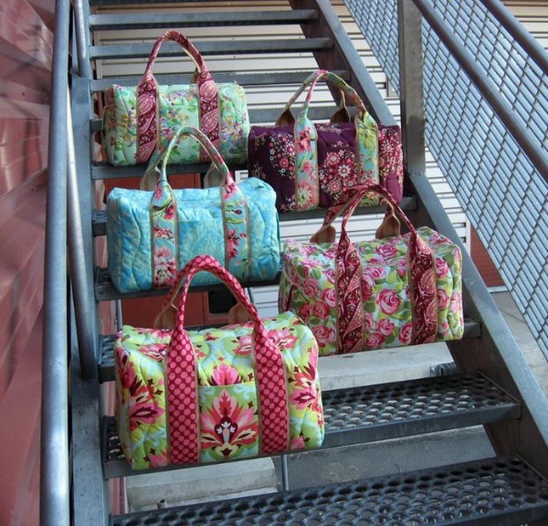 Travel duffel Bags, pattern on Bluprint 