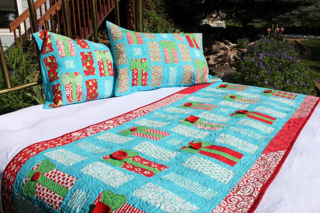 Oh My Gifts Bed Runner and Pillow Shams