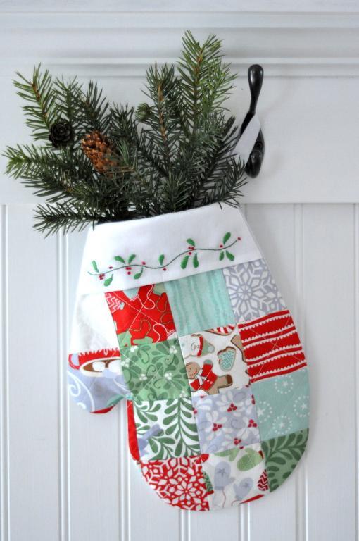 Craftsy Pattern- Quilted Stocking