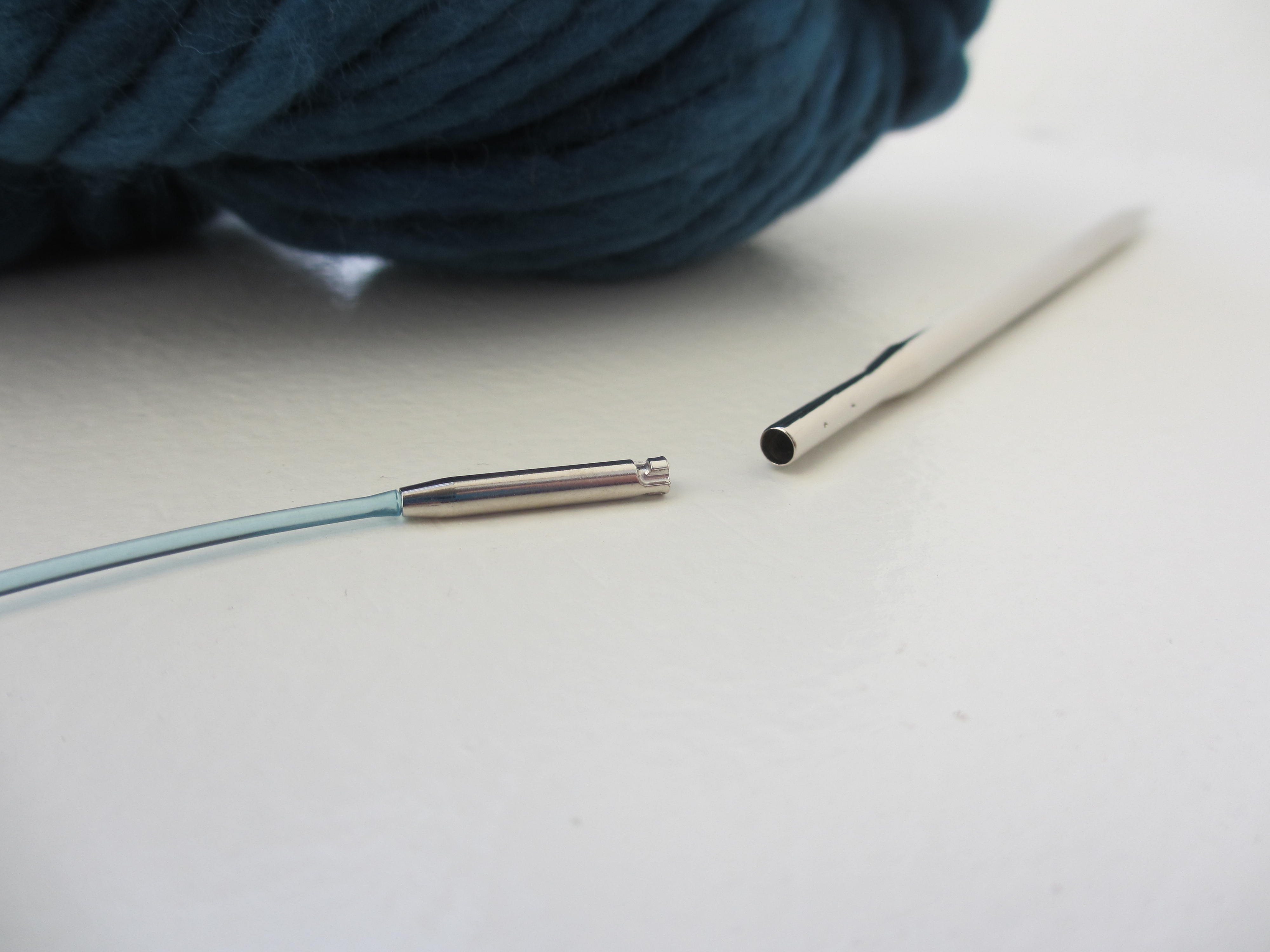Interchangeable Knitting Needle Ends