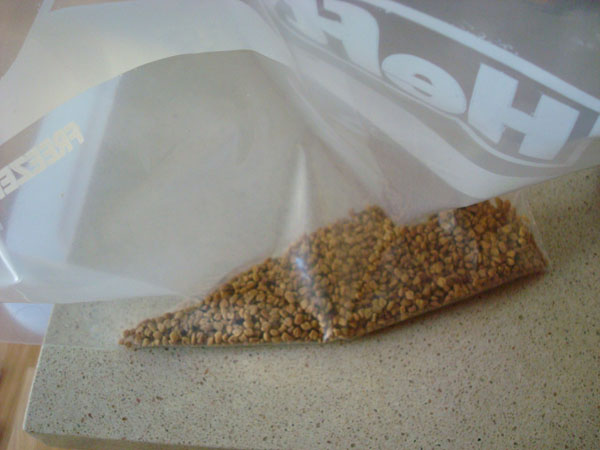 Crushing Roasted Spices in Freezer Bag