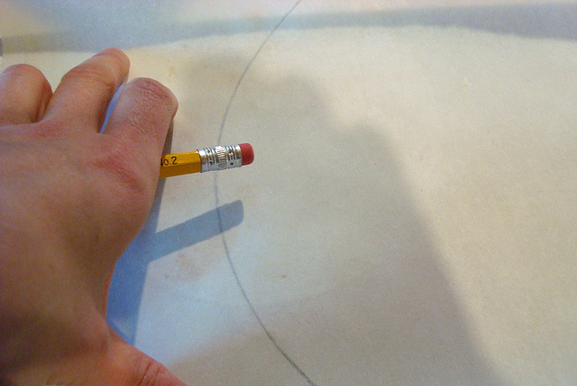 Marking Parchment Paper with Pencil