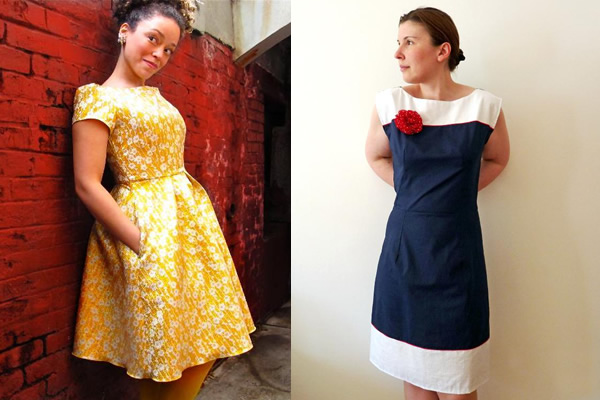 Two Different Vintage Dress 