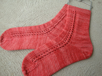 Blocked Socks - Craftsy.com