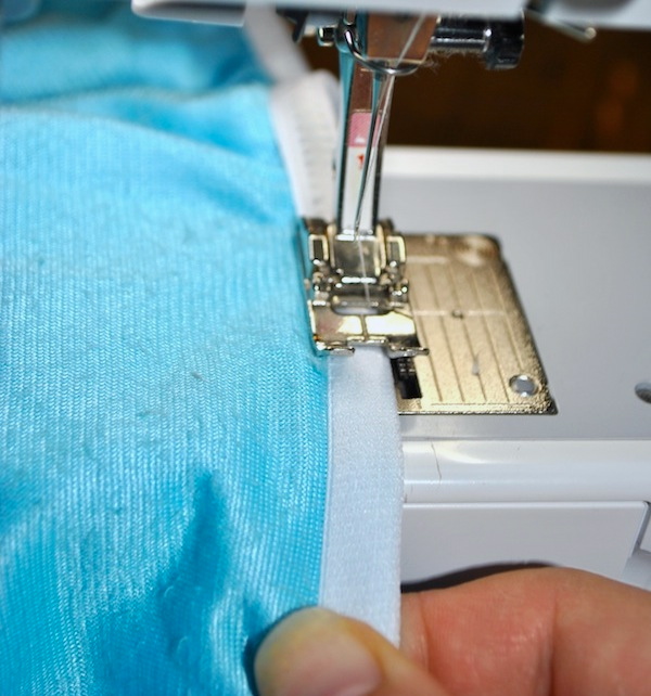 Sewing the Minky Fabric 