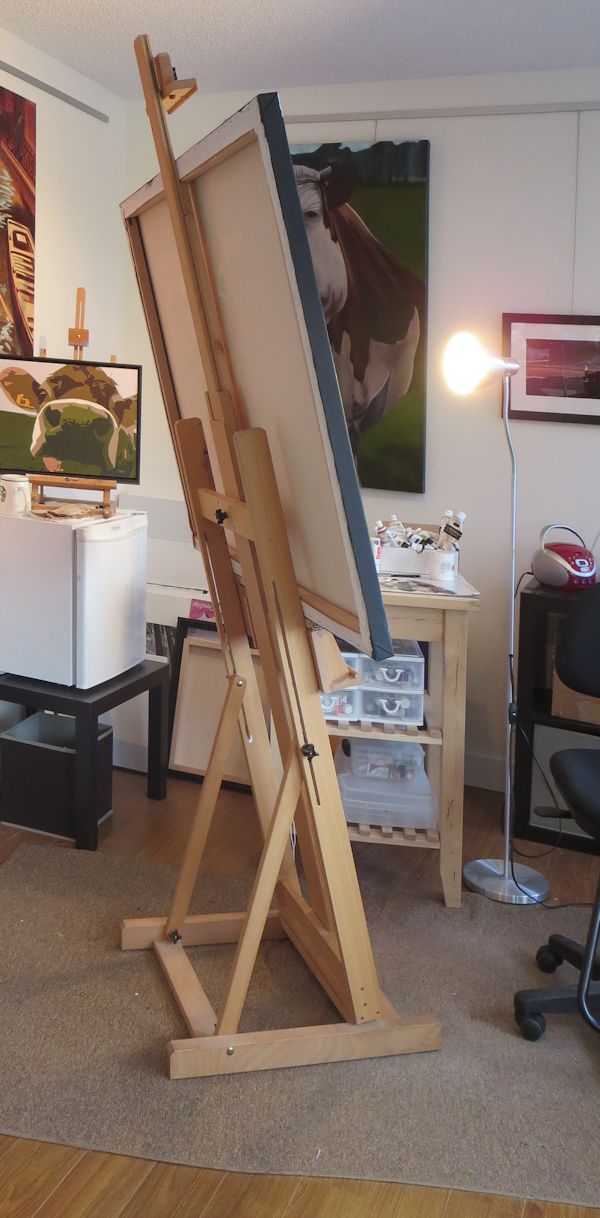 H Frame easel