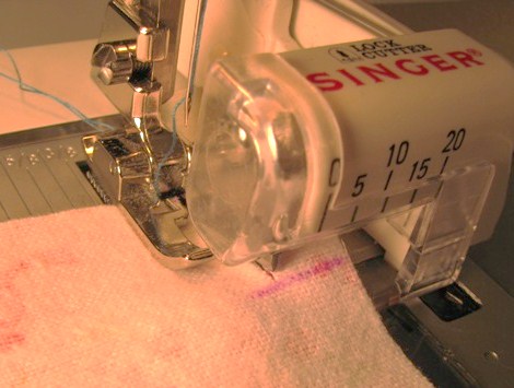 Sewing with Lock Cutter Attachment 