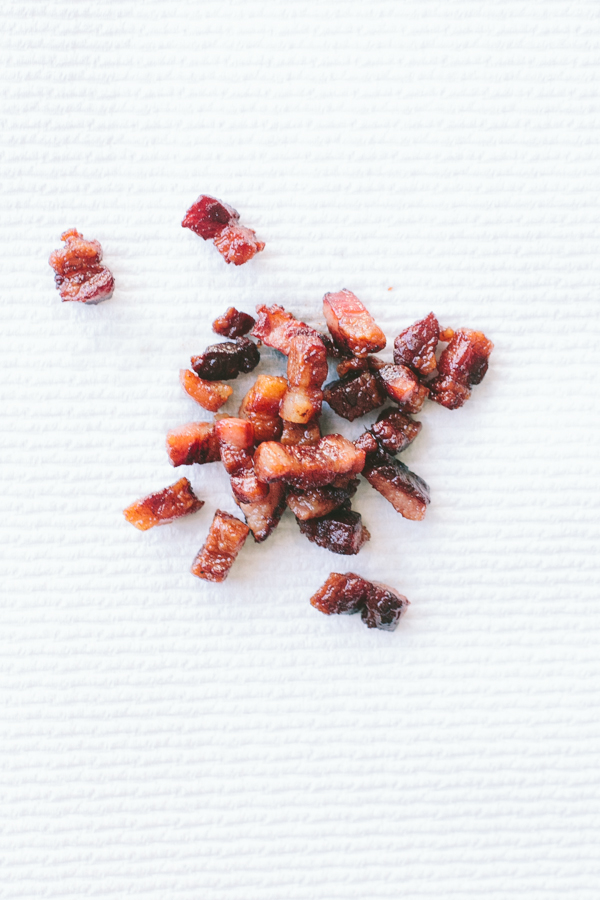 Cooked Pancetta Pieces