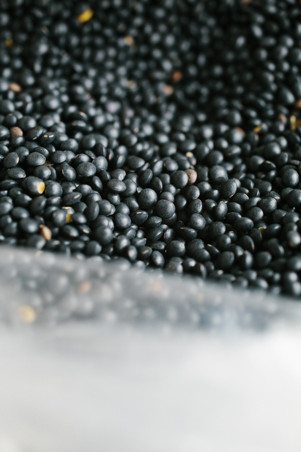 Dark Lentils