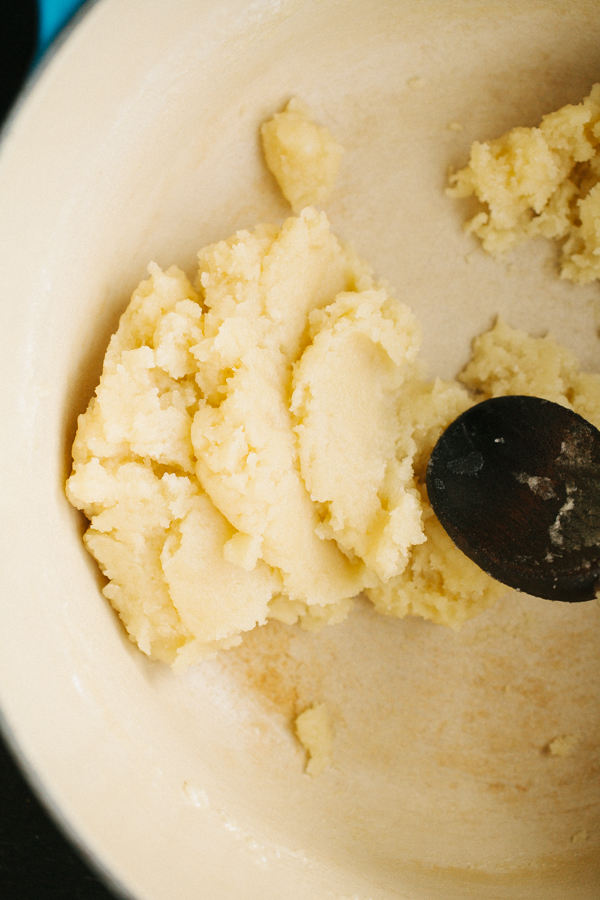 Dough for Pastries that Has been Stirred