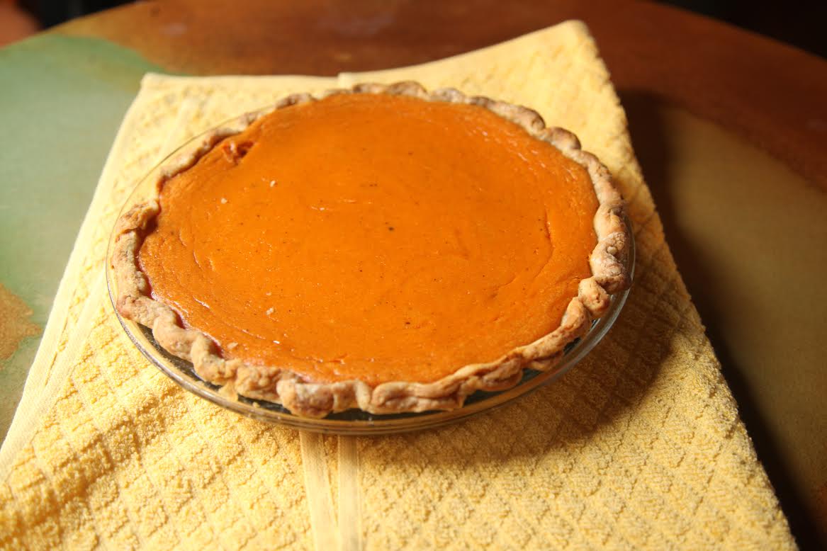 Delicious Brown Butter Maple Yam Pie 