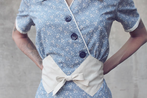 Bluprint.com - Blue Vintage Dress