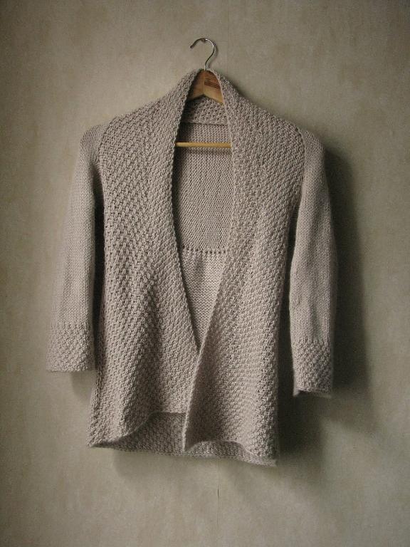 Knit snowcloud cardigan