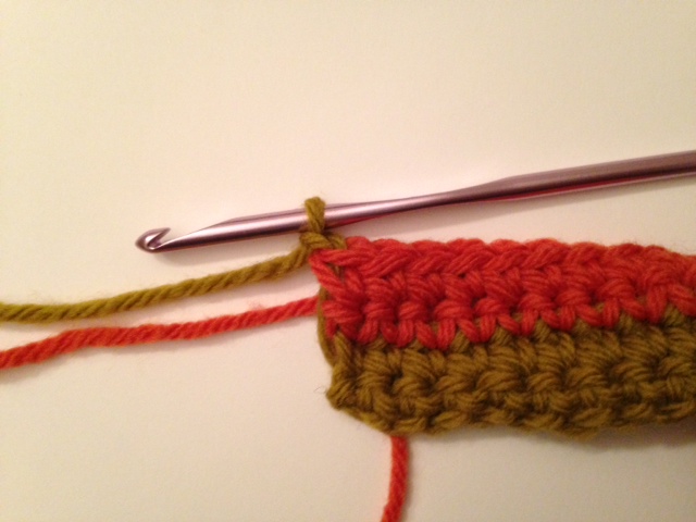 crochet swatch