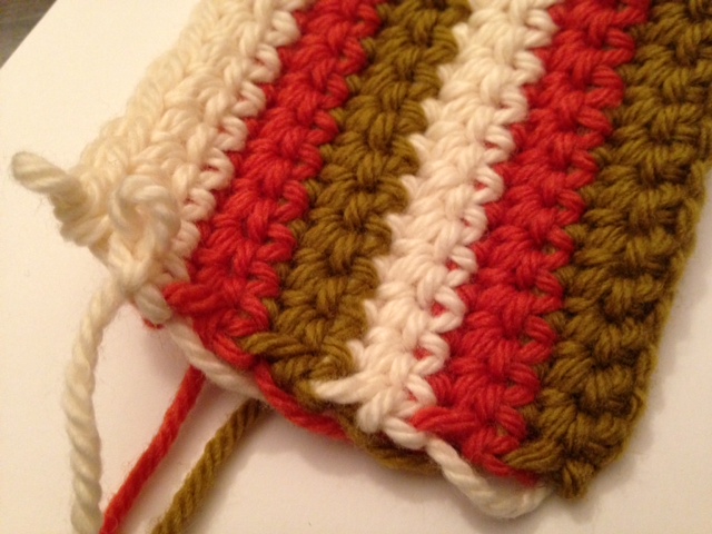 changing color in crochet