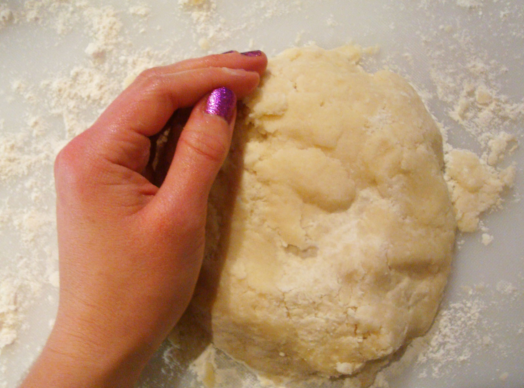 Rolling Shortbread Dough
