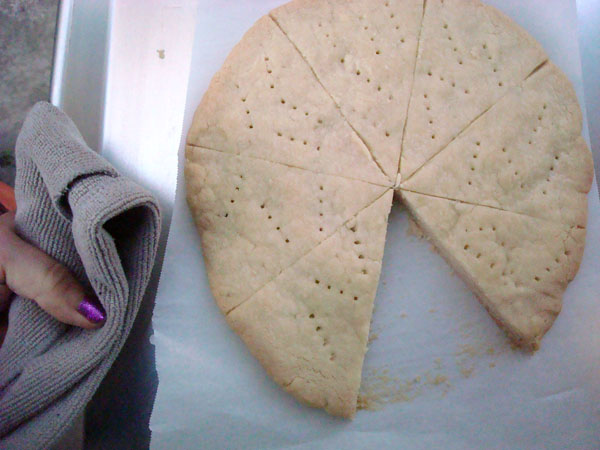 Freshly Baked Shortbread