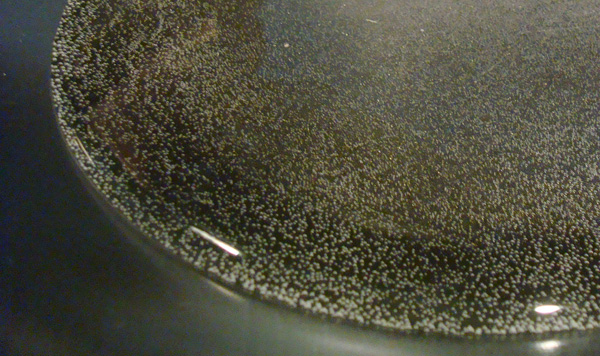 Filling Wok with Water 