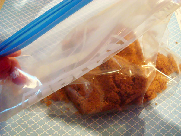 Sugar in a Ziplock Bag