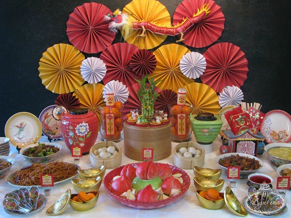 Chinese New Year Party Setup