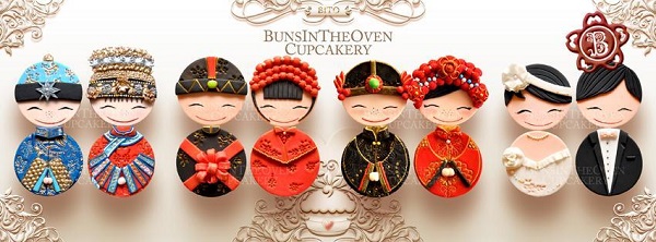 Cupcakes Featuring Round-the-World Toppers