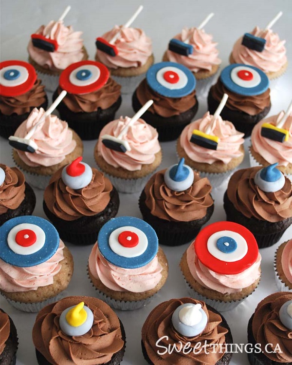 Curling Cupcakes