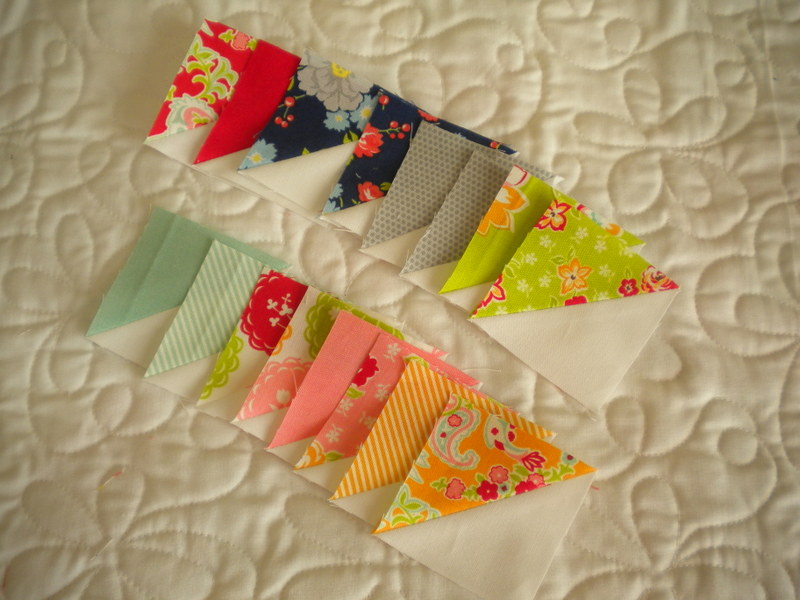 Half Square Quilt Blocks