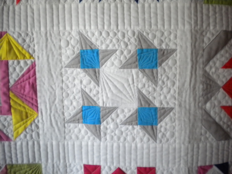 Quilt Featuring Pinwheels