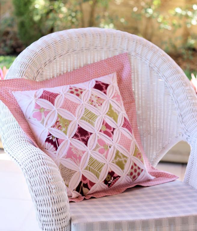 Cathedral Window Pillow - Craftsy Member Pattern