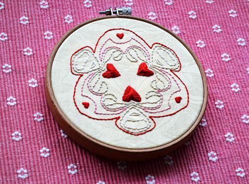 Valentine's Embroidery Pattern 