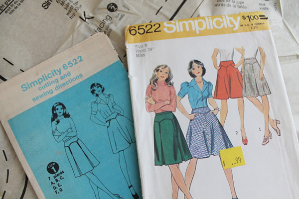 Authentic Vintage Sewing Patterns