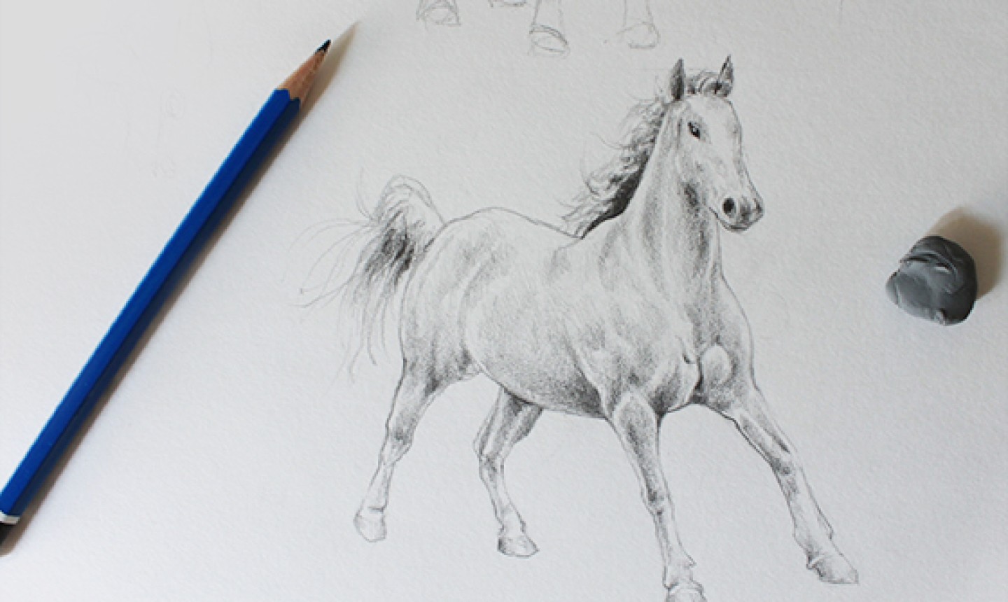 Dibujar en la granja: Cómo dibujar caballos y cabras | Craftsy en Español