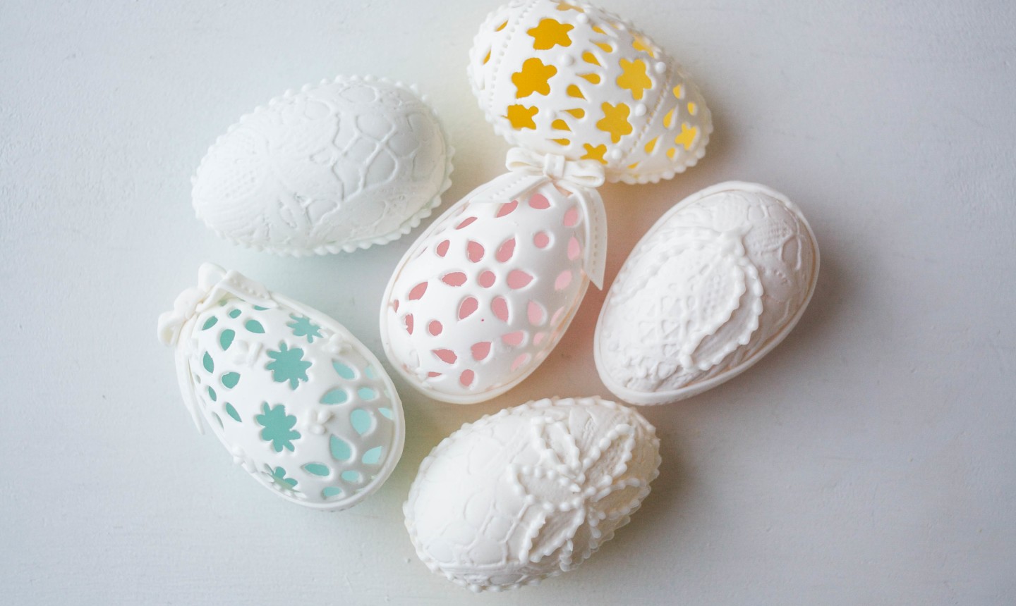 huevos de ojal terminados